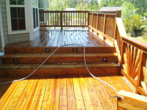 pressure washing